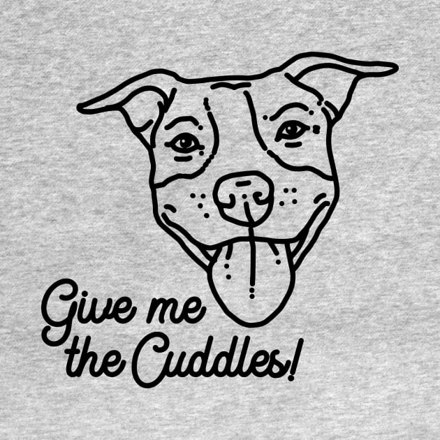 Give me the cuddles – funny pit bull by SUGAH